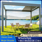 Bioclimatic Pergola with LED Lights