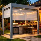 Bioclimatic Pergola with LED Lights