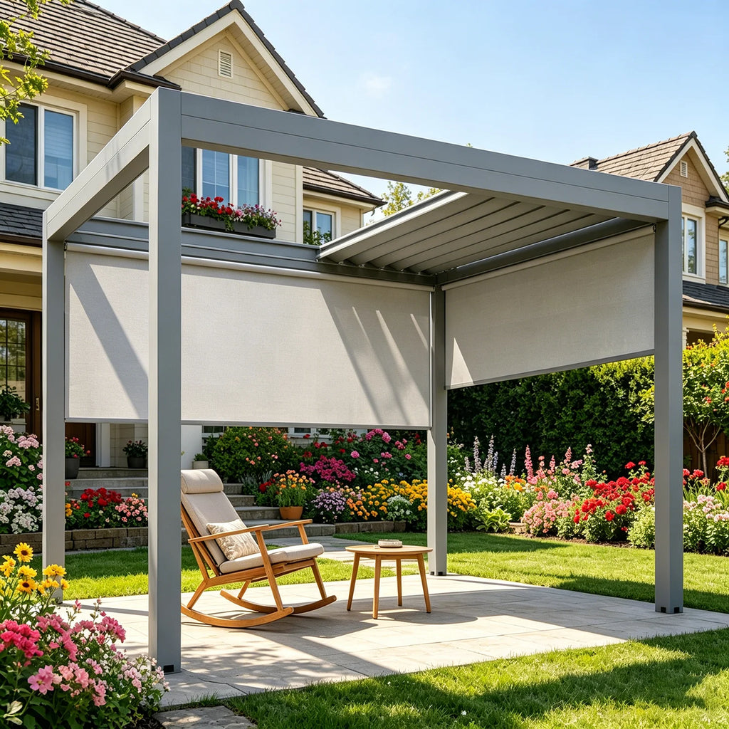Bioclimatic Pergola with LED Lights