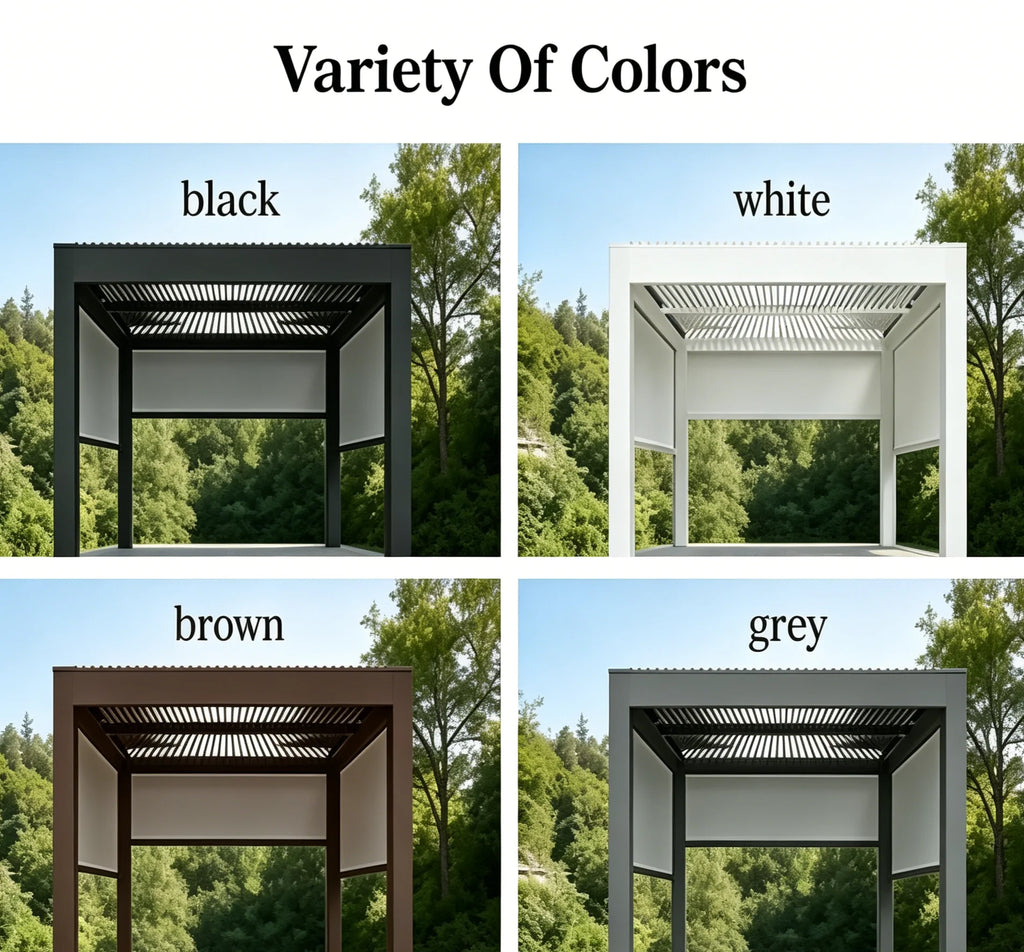 Bioclimatic Pergola with LED Lights