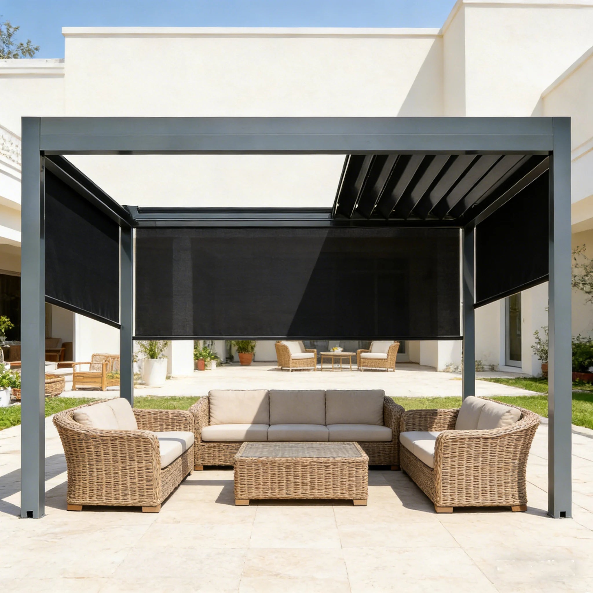 Bioclimatic Pergola with LED Lights