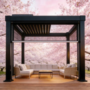 Bioclimatic Aluminum Pergola Waterproof Gazebo