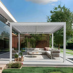 Modern Aluminum Pergola Hardtop Gazebo