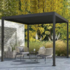 Modern Aluminum Pergola Hardtop Gazebo