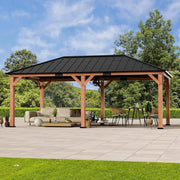 Tranquil Grove Wood Gazebo