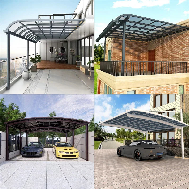 Aluminum Patio Canopy Rain Shelter