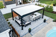 Louvered Aluminum Pergola Pool Shade