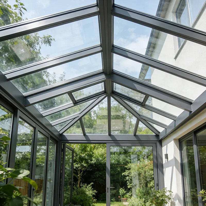 Aluminum Glass Triangle Sunroom Enclosure