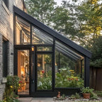 Aluminum Glass Triangle Sunroom Enclosure