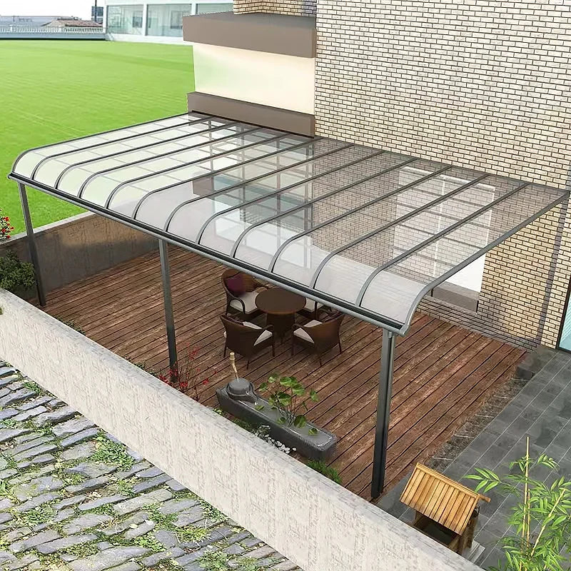 Aluminum Patio Canopy Rain Shelter