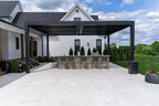 Louvered Aluminum Pergola Pool Shade