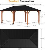Tranquil Grove Wood Gazebo