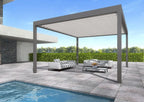 Louvered Aluminum Pergola Pool Shade
